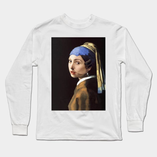 Anne Lister + Vermeer Long Sleeve T-Shirt by CriSan